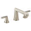 Levoir® Two-Handle Wall Mount Lavatory Faucet - Less Handles-1427663006-1427663000