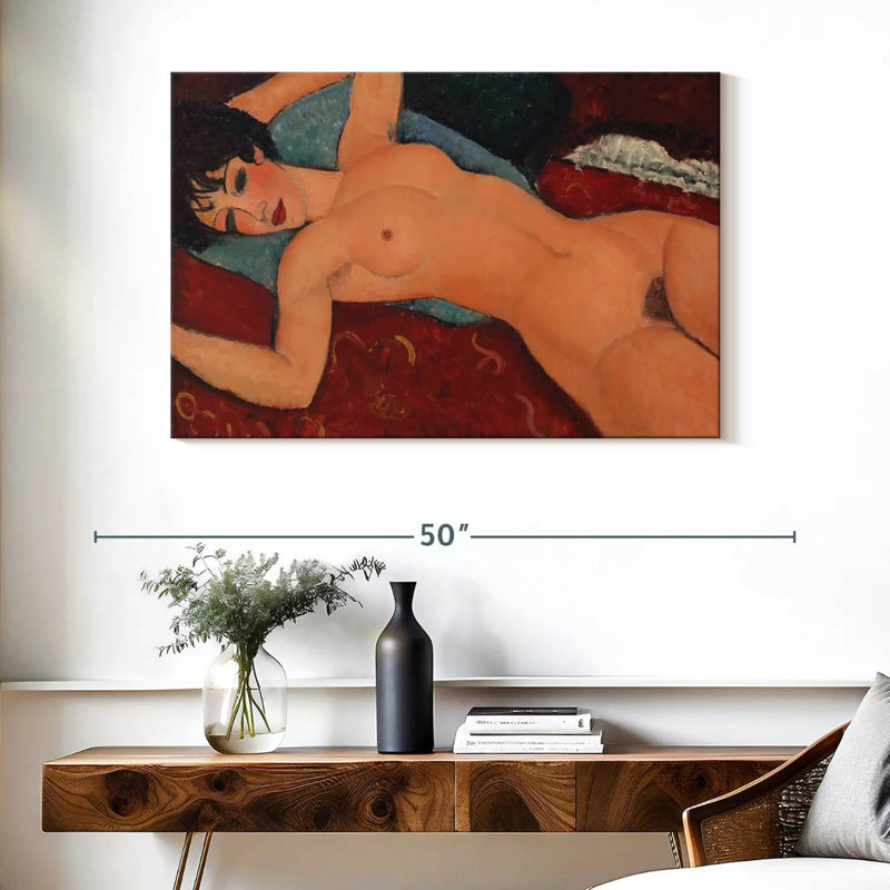 Nu Couche, 26" H x 39" W
