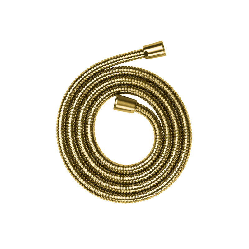 AXOR ShowerSolutions Metal Handshower Hose, 80", Brushed Gold Optic