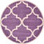 Tapis mauve à motif géométrique Molly-1062402842