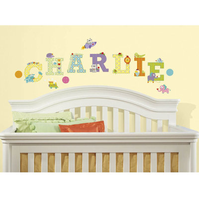 Text & Numbers Non-Wall Damaging Wall Decal