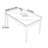 Rectangular small-sized dining table-2065368506