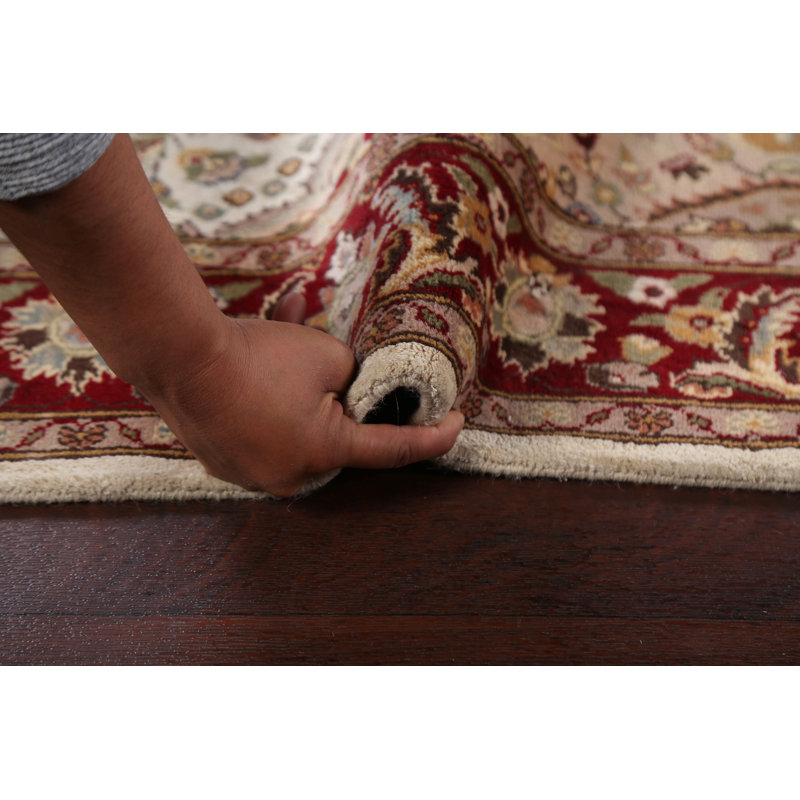Tapis Tabriz en laine noué à la main 4 x 6