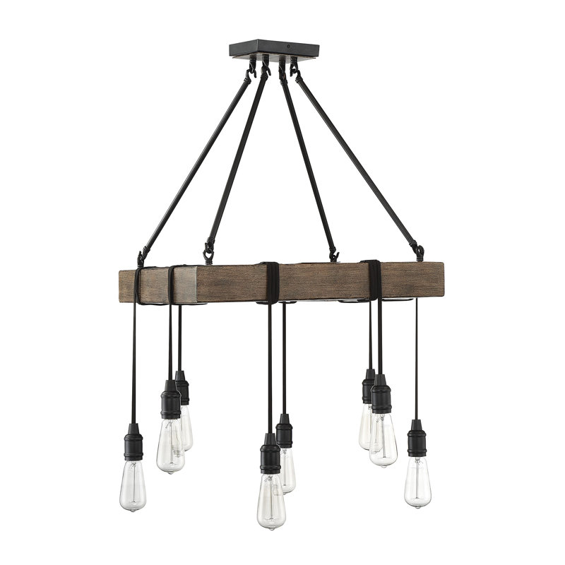 Eleesia 8 - Light Bronze/Brown Cluster Pendant
