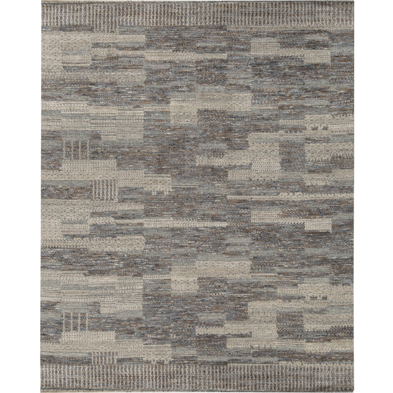 Moroccan Wool Area Rug, Rectangle 12' x 15'