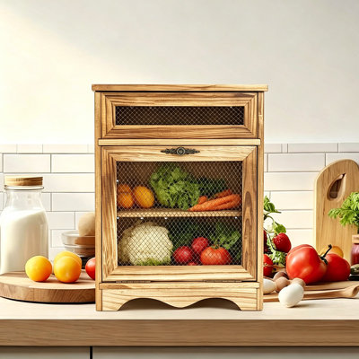 Wood Food Storage Container