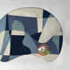 Gaye Handmade Wool Teal/Navy/Beige Rug