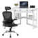 Corner Metal Base Computer Desk
