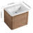 Walden 24'' Single Bathroom Vanity Set with Ceramic Vanity Top-1697137571