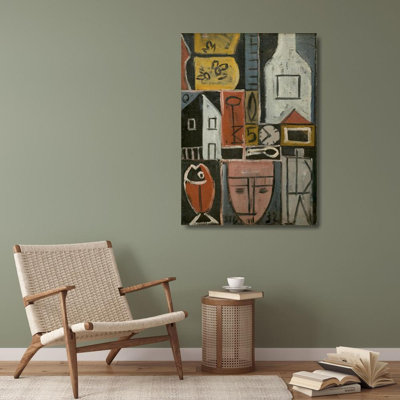 "Peinture" par Joaquin Torres-Garcia - Toile tendue avec châssis