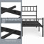 Minimalist Metal Bed Frame with Slatted Headboard-1933377680-1926513659