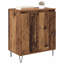  Sideboard Black Oak 60 X 35 X 70 Cm Engineered Wood-1557964634