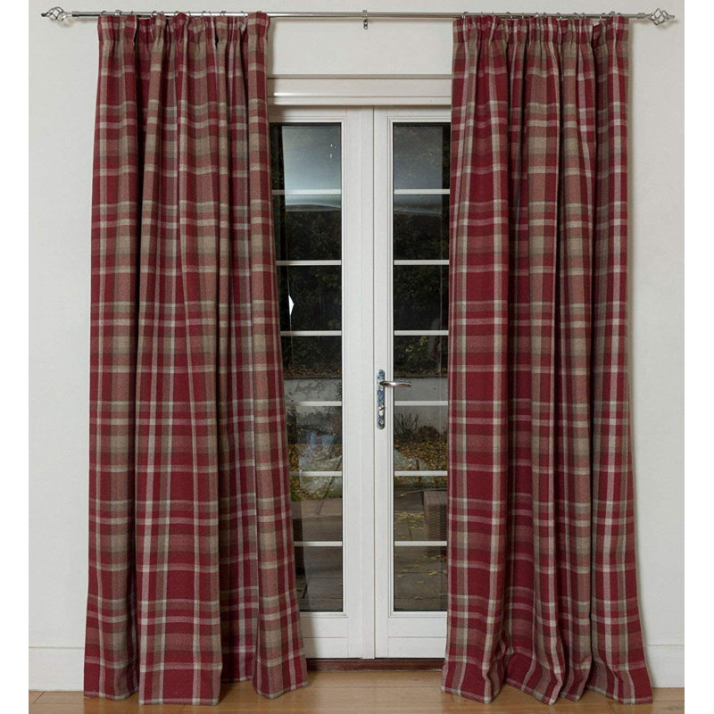 Crescio Blackout Curtain Pair, 167 W x 137 D cm