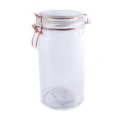 Elkins Glass Jar