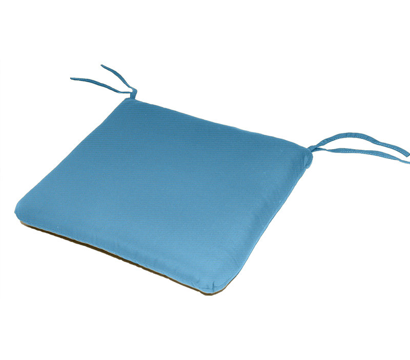 Outdoor 2.5'' Dining Chair Cushion, Sky Blue Sunbrella®