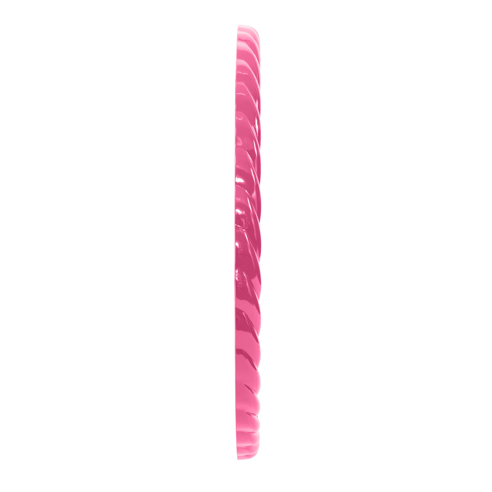 Mara 30" Accent Mirror, Hot Pink