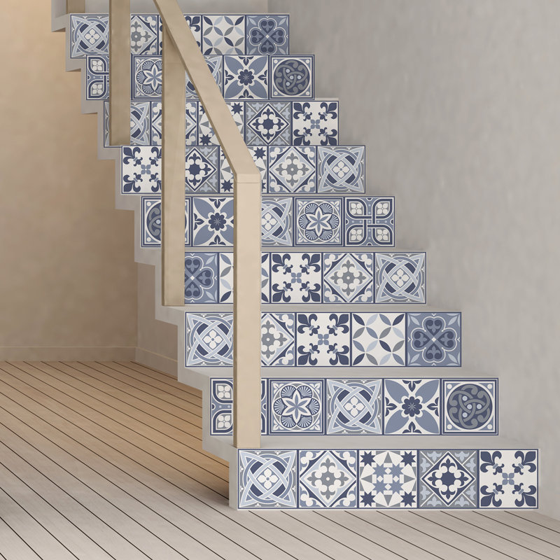 Ackworth Abstract Non-Wall Damaging Tile Decal