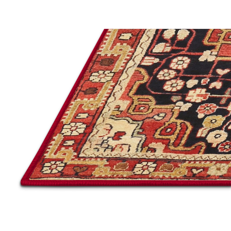 Oriental Indoor Rug, Rectangle 2' x 4'
