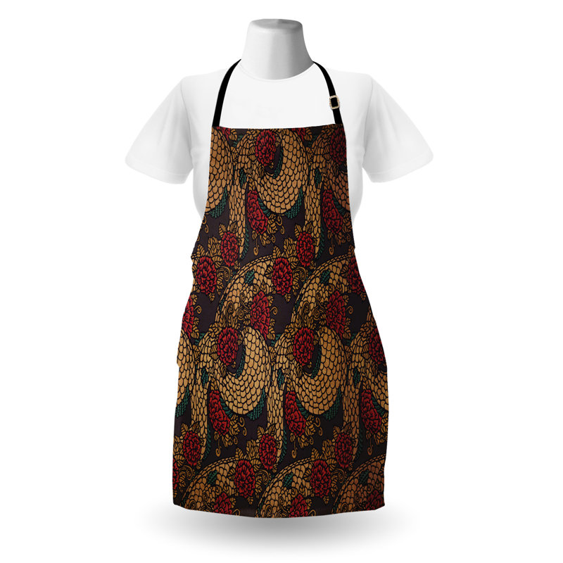 Tablier floral