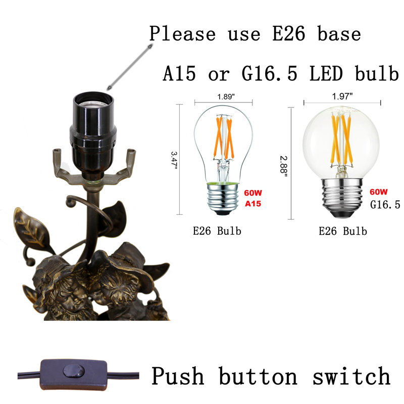 Lampe de bureau en résine Aatikun