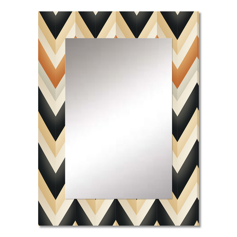 Chevron géométrique Dejanea, 32 po x 24 po