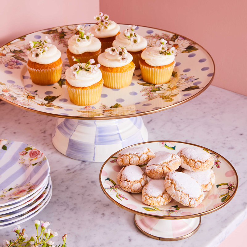 Wildflowers Mini Pedestal Platter - Thumbnail 5