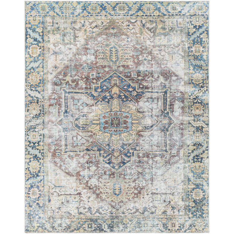 Oriental Area Rug, Rectangle 200 x 274cm