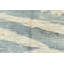 Tapis beige / bleu marocain rétro 3 pi 10 po x 5 pi 1 po Vintage