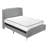 Upholstered Wingback Bed