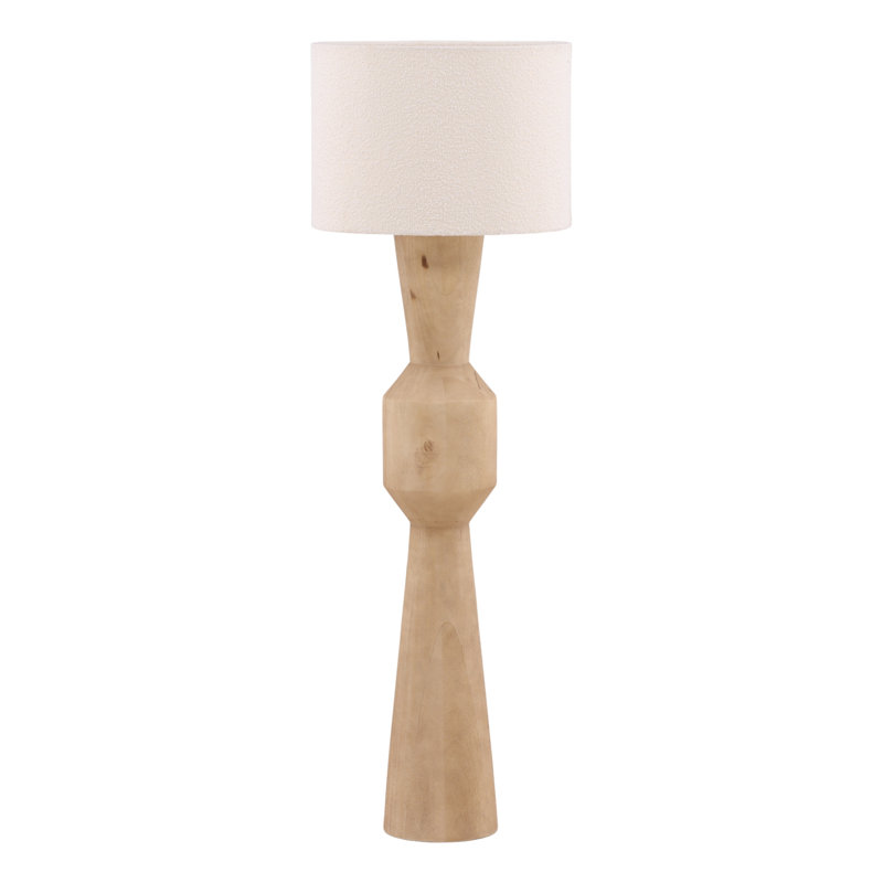 Maritza Floor Lamp Natural Brown