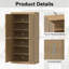 Armoire de rangement avec tablettes réglables Nashaya-901507295-888136094