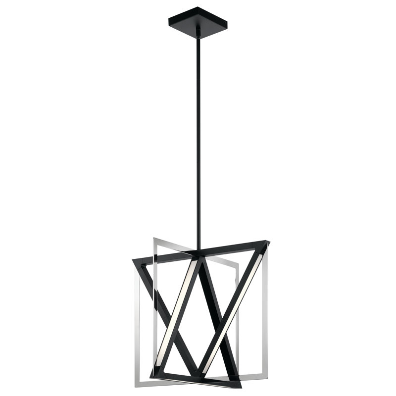Axis 1 - Light LED Pendant, 17.25" H x 20.25" W x 20.25" D