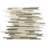 Waterfall Linear Glass And Metal Mosaic Tile-61211906