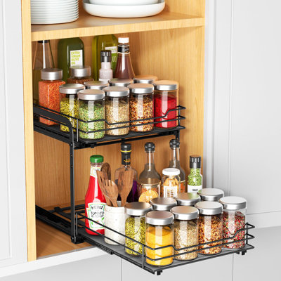 Pantry Spice Rack Vertical Vertical Spice Cabinet Mounted Spice