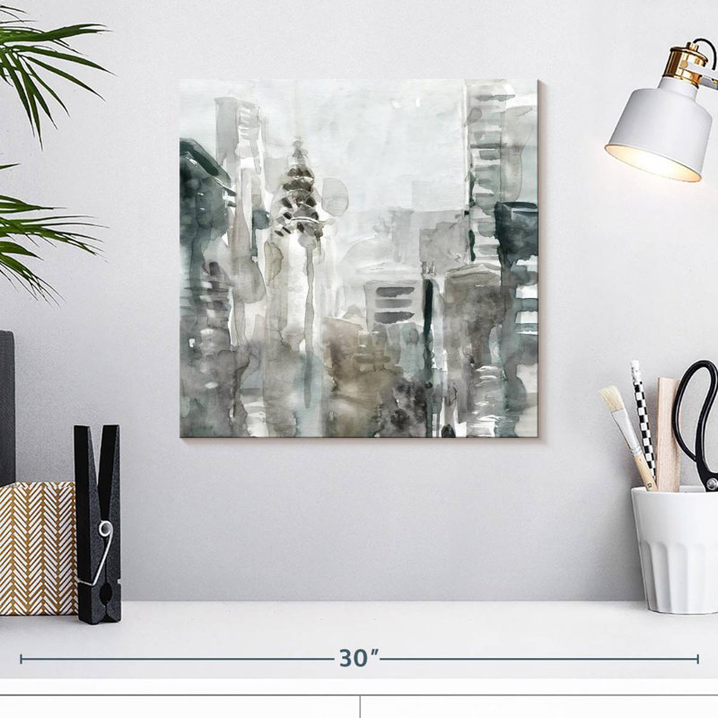 «Sirci New York Street», abstrait, H 16 po x l 16 po