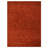 Manns HAND KNOTTED LOOM WOOL ECO-FRIENDLY AREA RUGS - Light Red Colour | Solid Design-23542814