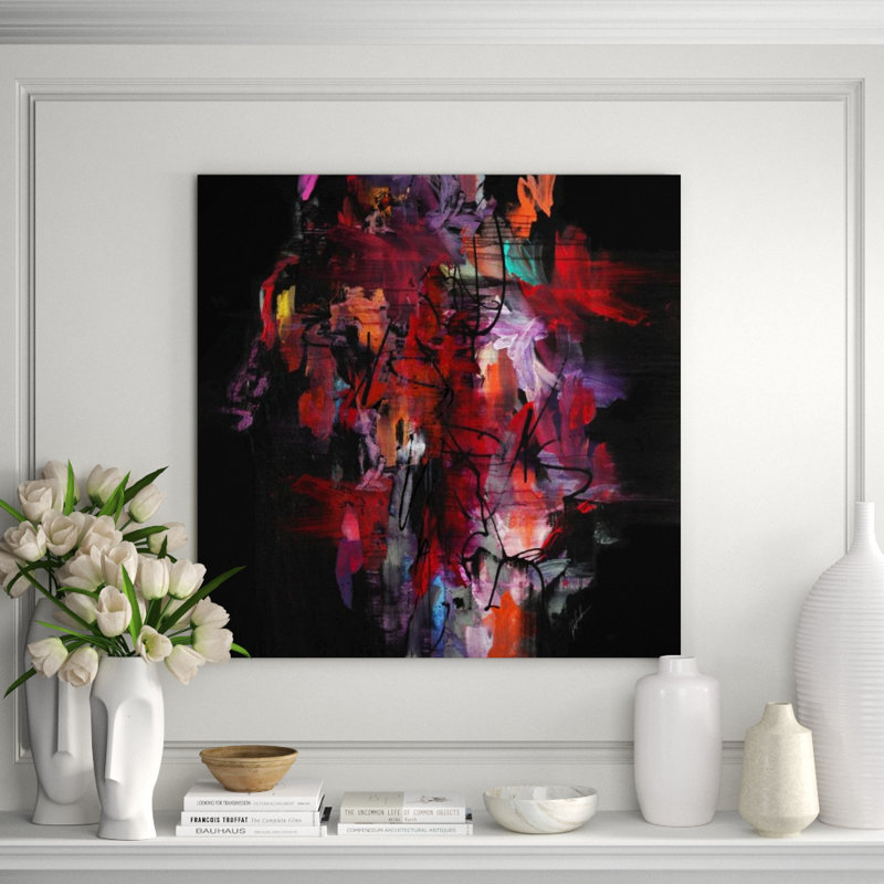 Dark Passenger Painting by Tom Potocki, Plexi, 40" H x 40" W x 1.5" D