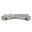 Canapé modulaire en U sept pièces avec console Stoneridge-375078032