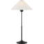 Soren 23" Table Lamp with Silk Pleated Shade-782811946
