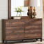 Commode double 6 tiroirs avec miroir Erithon