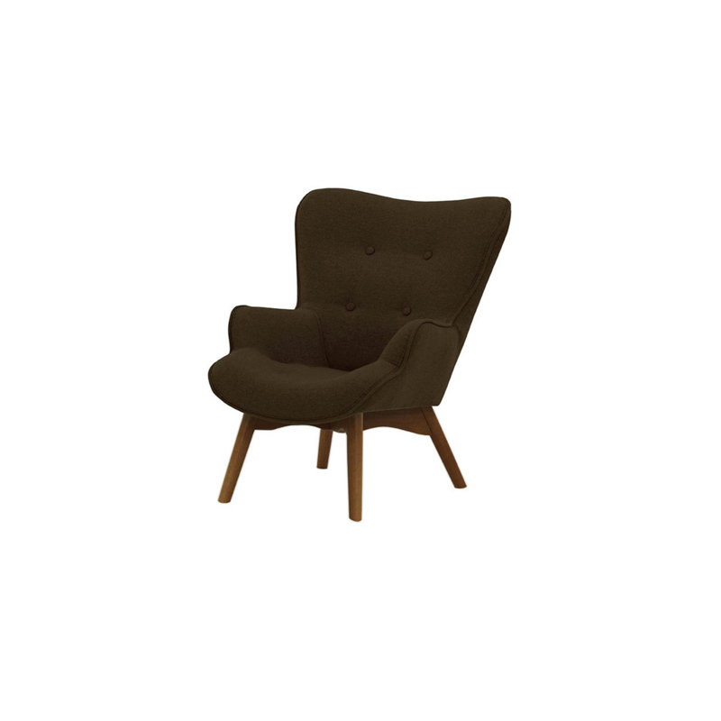 Wimbled Children's Club Chair, Brown/Dark Oak