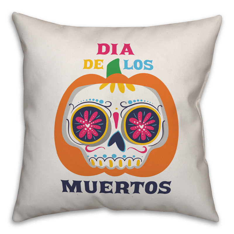  Coussin Dia De Los Muertos