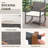 Garl 2 - Person Wicker Patio Dining Set with Square Table , Cushions Included-547021195