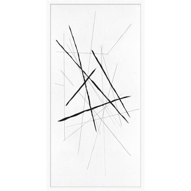 Crossing Sticks 1 Painting by Thom Filicia