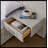 Queen Size Upholstered Bed Frame With Chenille Fabric With Pleated Design,Grounded Queen Size Platform Bed With Headboard And Solid Frame And The Bedside Table.No Box Spring Needed-Beige-423316162-423316161