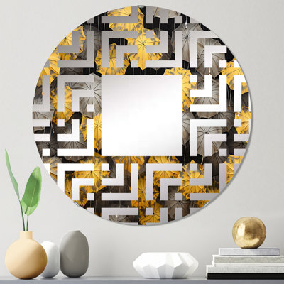 Miroir mural rond