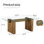 Table de bout en verre Egremont