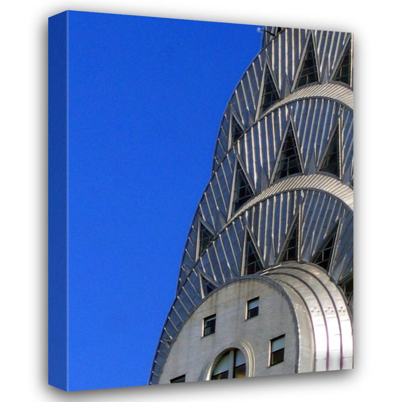 New York City Chrysler Building, H 48 po x l 36 po