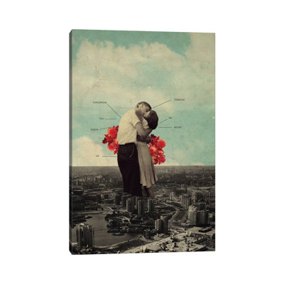 Neverforever by Frank Moth - Print on Canvas