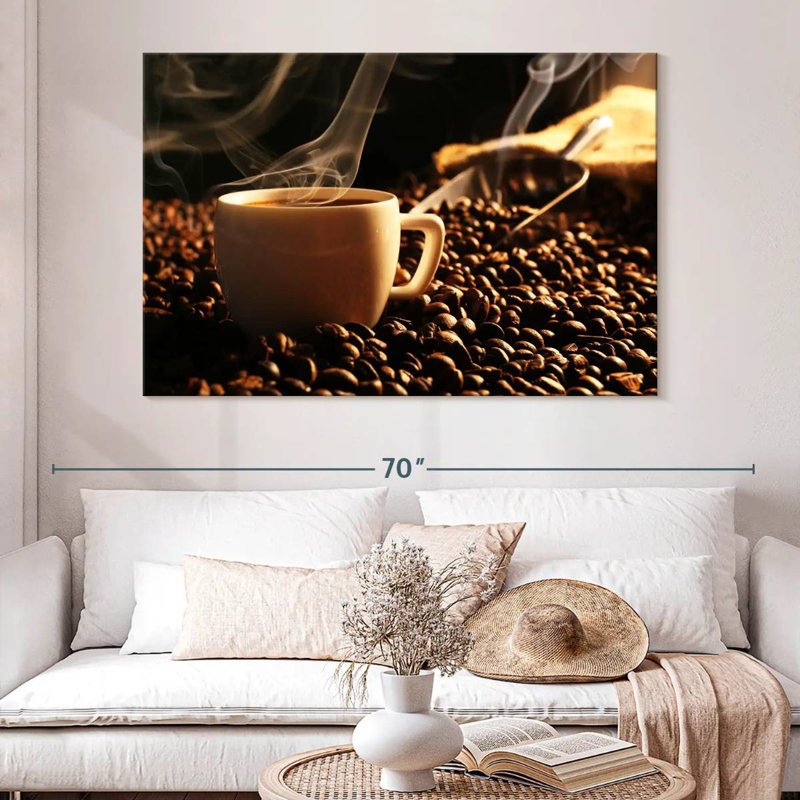 Yarlin Hot Coffee Cup, 34" H x 51" W